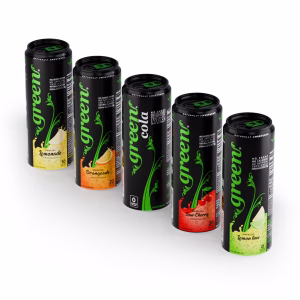 Green Soft Drinks Variety pack – Five different variants with No added Sugar