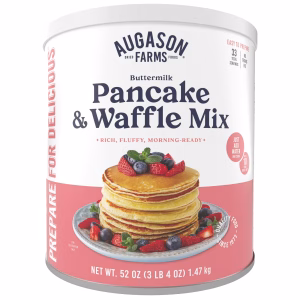 Augason Farms Buttermilk Pancake Mix 3 lbs 4 oz No. 10 Can