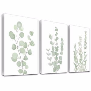 Botanical Plant Canvas Wall Art Boho Plant Wall Decor for Bedroom Floral Prints